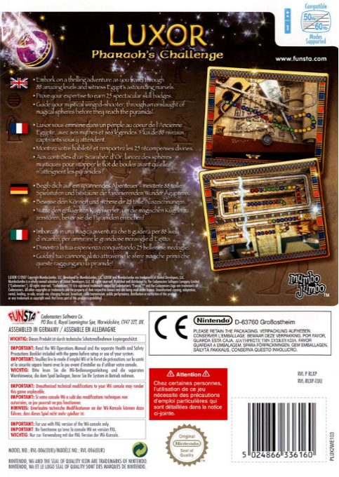 Luxor Pharaoh's Challenge dos