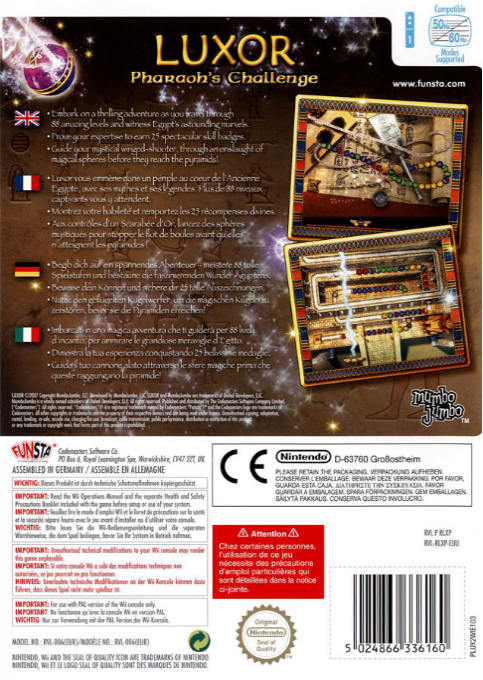 Luxor Pharaoh's Challenge dos