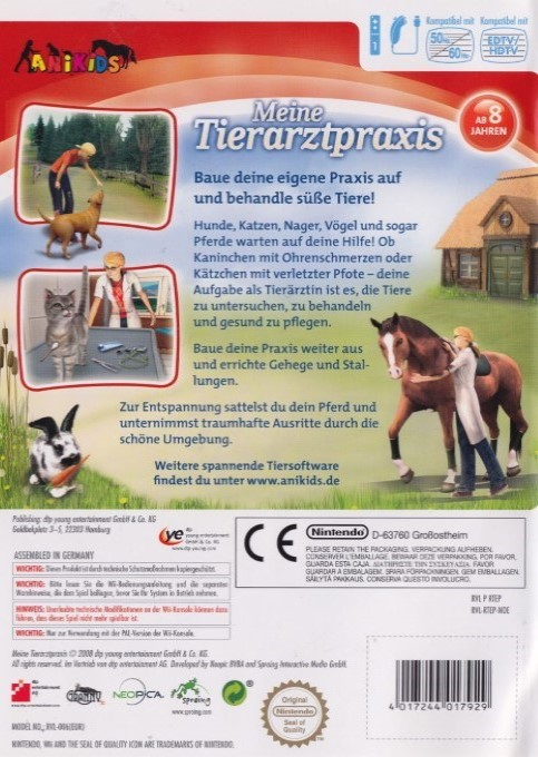 Ma clinique veterinaire - Dos