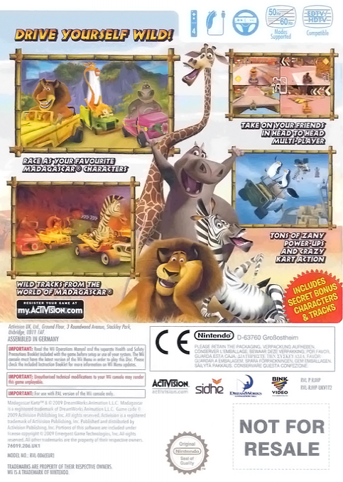 Madagascar Kartz - Dos