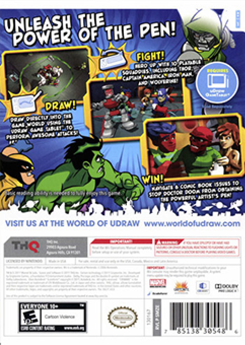 Marvel Super Hero Squad : Comic Combat - Dos