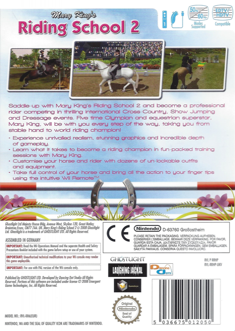 Mary King's Riding School 2 - Dos