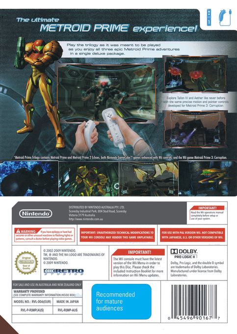 Metroid Prime: Trilogy - Dos