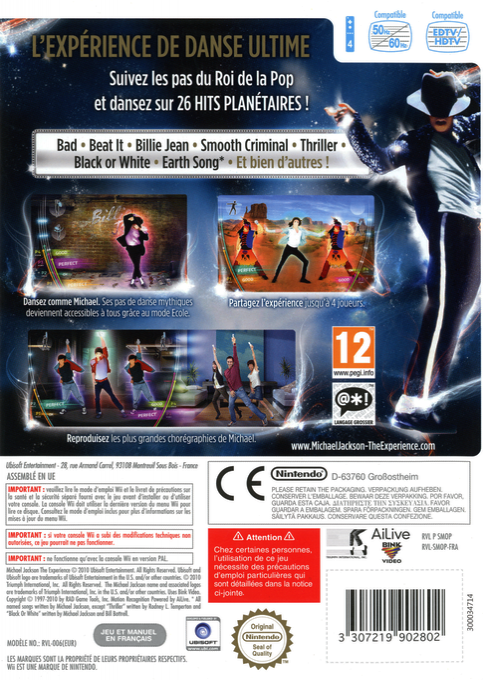 Michael Jackson : The Experience - Dos