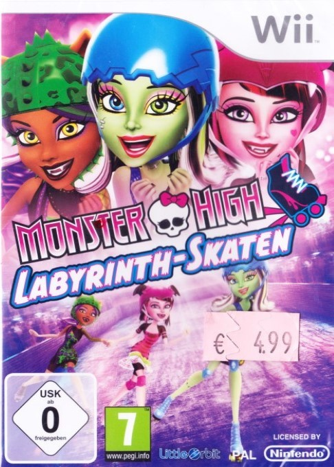 Monster High : Course de Rollers Incroyablement Monstrueuse