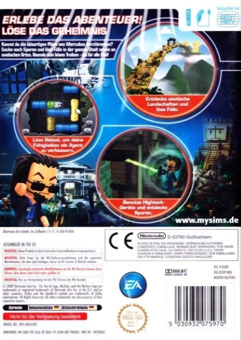 MySims Agents dos