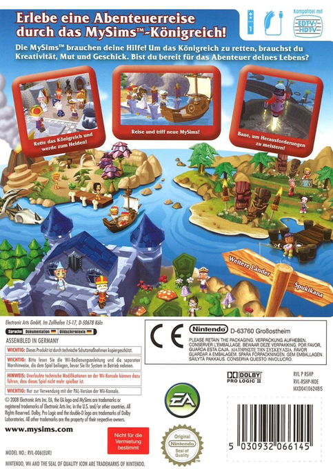 MySims Kingdom - Dos