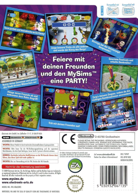 MySims Party - Dos