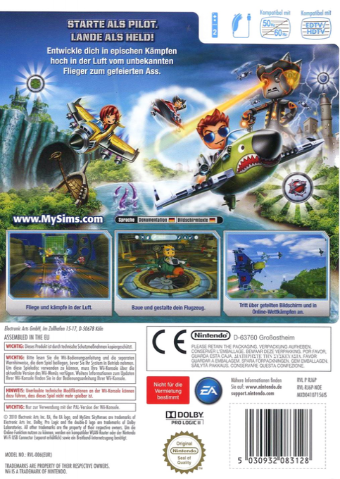 Mysims Skyheroes - Dos