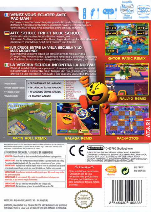 Namco Museum Remix - Dos