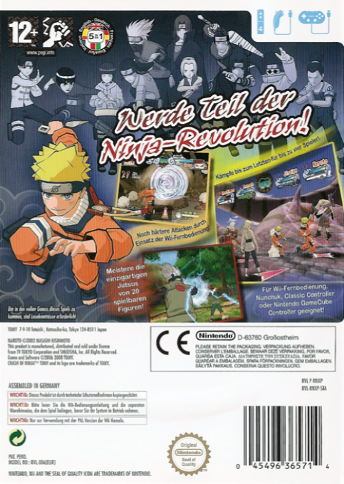 Naruto - Clash of Ninja Revolution - Dos