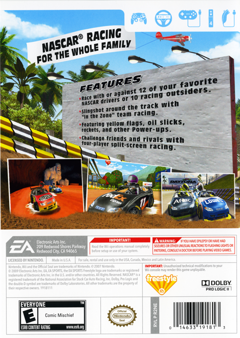 Nascar Kart Racing - Dos