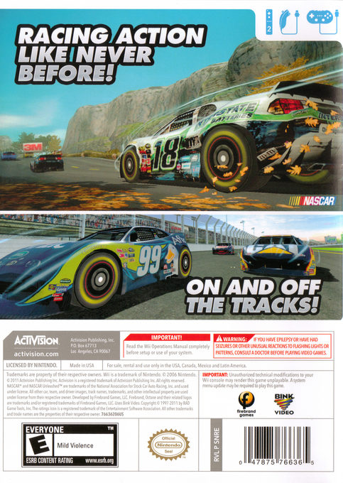 Nascar Unleashed - Dos