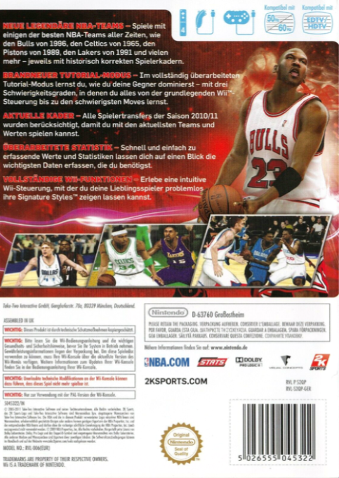 NBA 2K12 - Dos