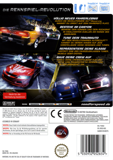 Need for Speed : Carbon - Dos