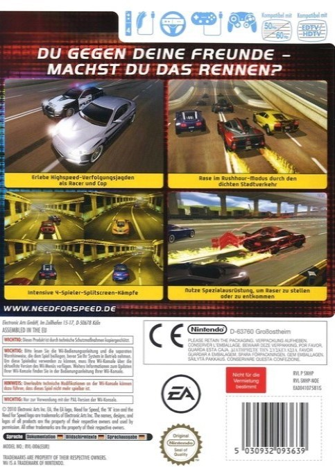 Need for Speed : Hot Pursuit - Dos