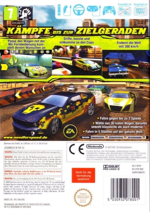 Need for Speed : Nitro - Dos