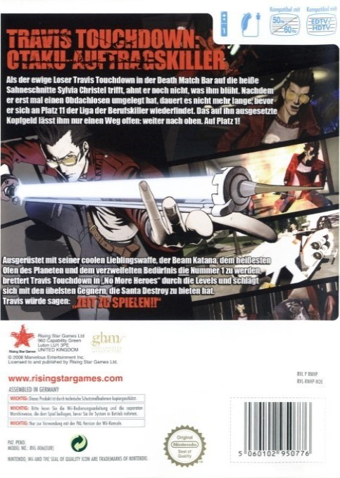 No More Heroes - Dos