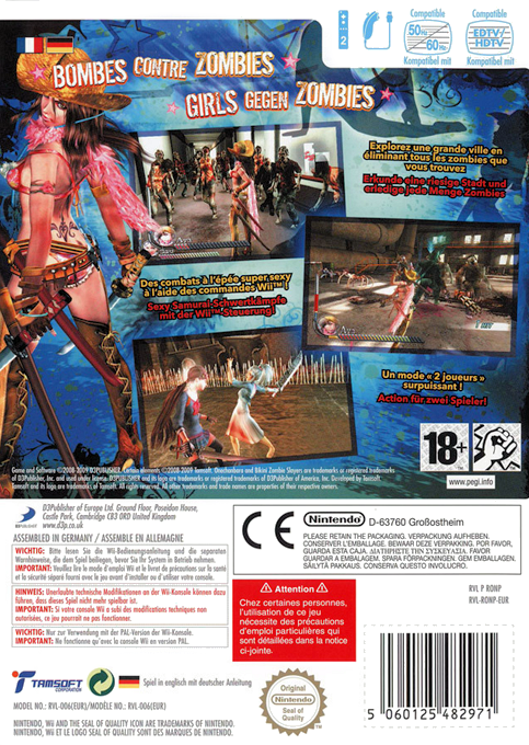Onechanbara : Bikini Zombie Slayers - Dos