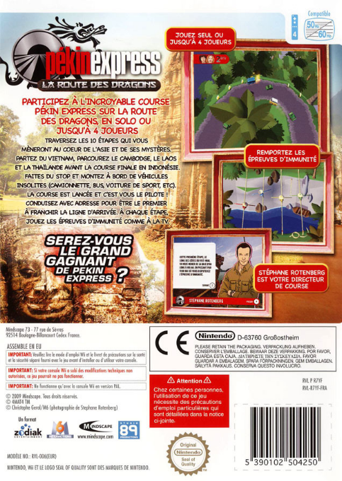 Pékin Express : La Route des Dragons - Dos