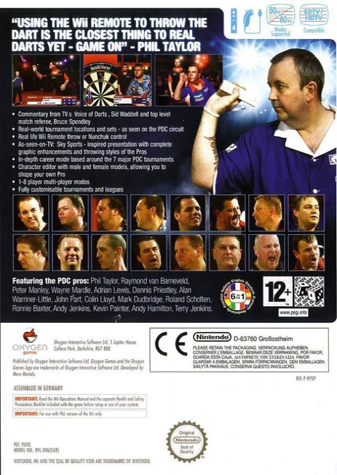 Pdc World Championship Darts 2008 dos