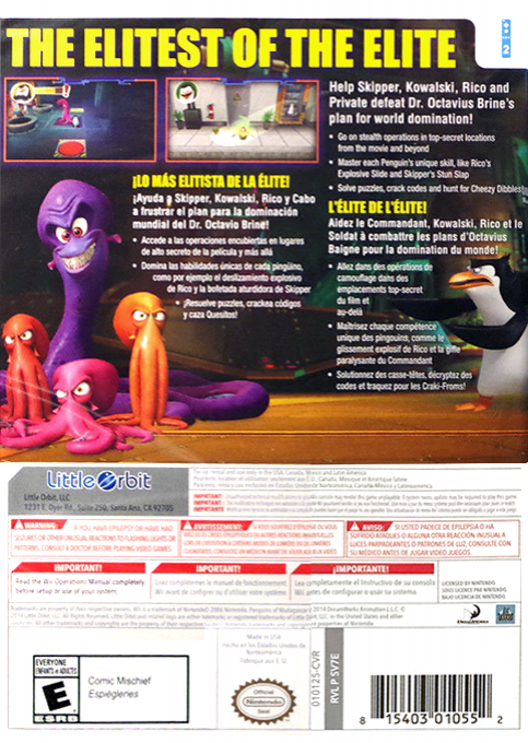 Penguins of Madagascar - Dos