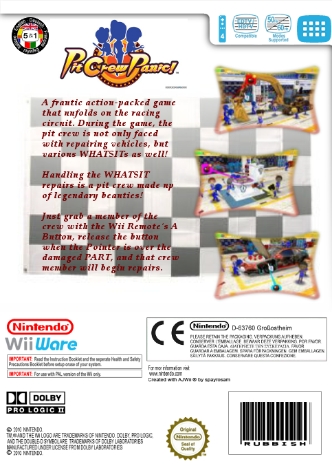 Pit Crew Panic! - Dos