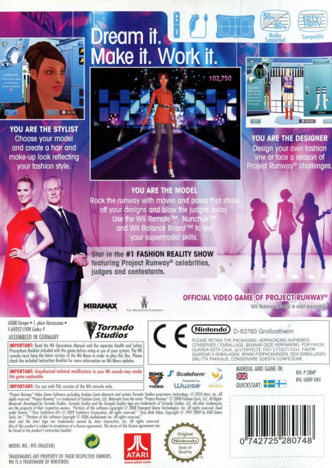 Project Runway - Dos