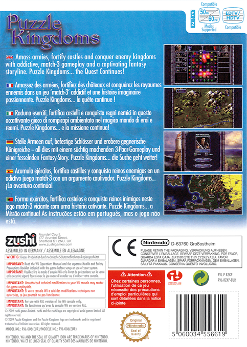 Puzzle Kingdoms - Dos