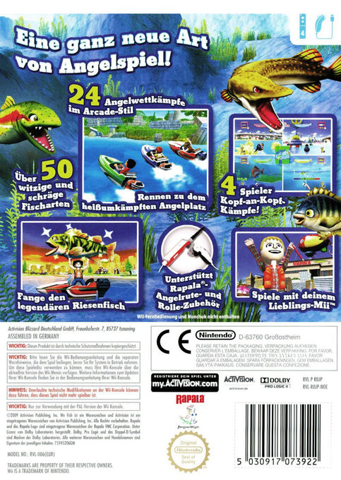 Rapala : Pêche En Famille ! - Dos