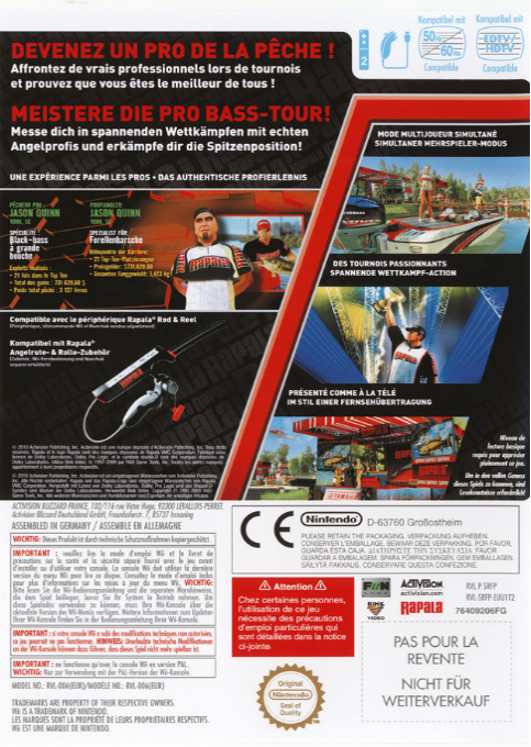 Rapala Pro Bass Fishing - Dos