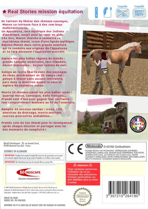 Real Stories : Mission Equitation - Dos