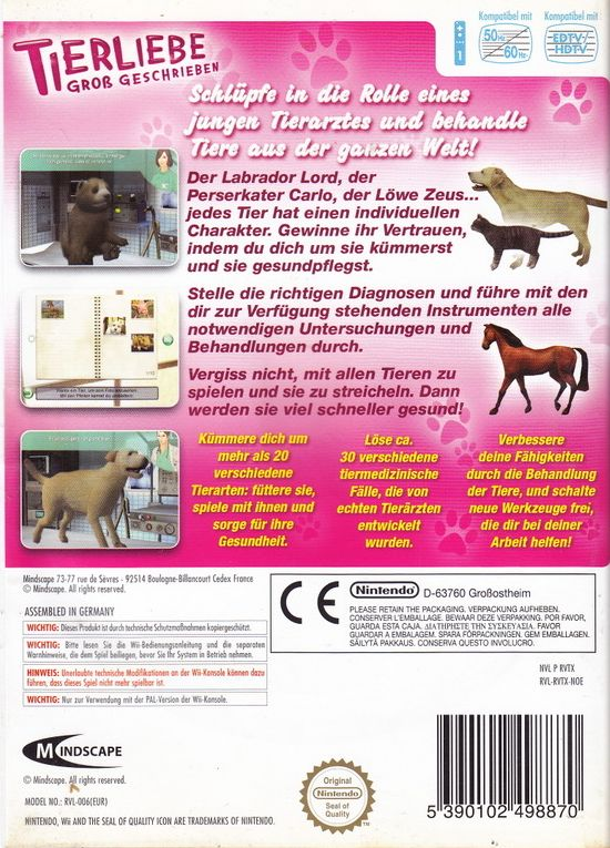 Real Stories : Vétérinaire - Dos