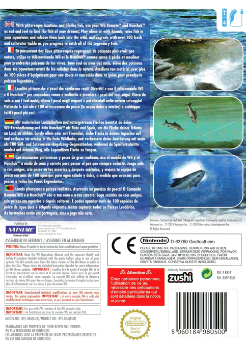 Reel Fishing : Angler's Dream - Dos