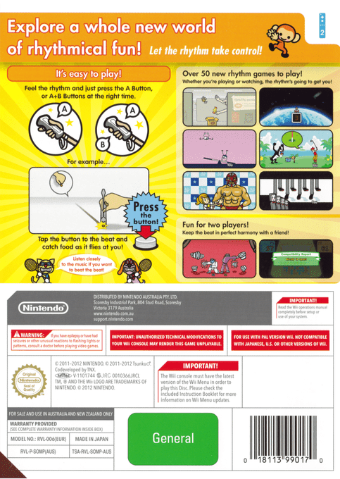 Rhythm Heaven Fever - Dos