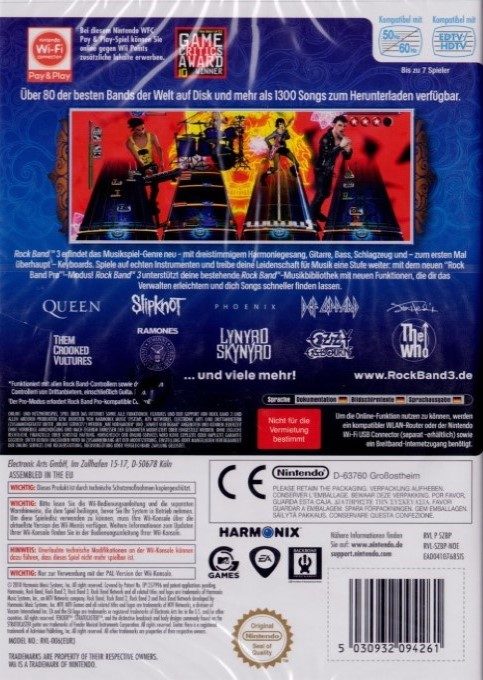 Rock Band 3 dos