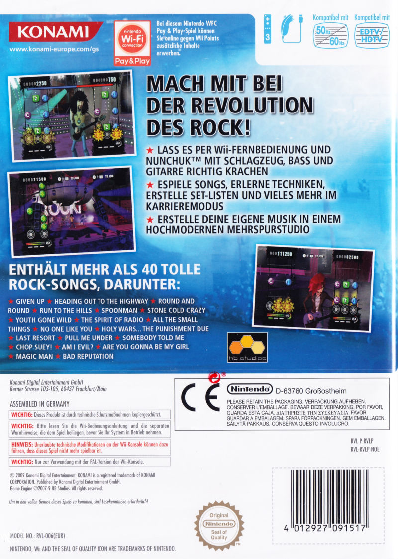 Rock Revolution - Dos