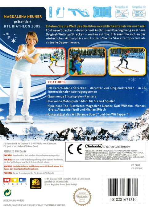 Rtl Biathlon 2009 - Dos