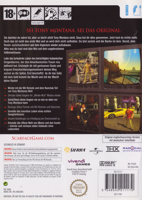 Scarface : The World is Yours - Dos