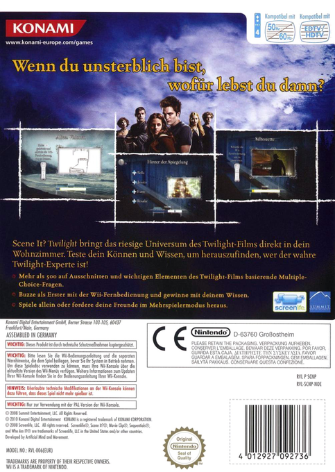 Scene It? Twilight - Dos