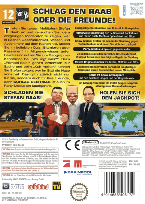 Schlag Den Raab - Dos