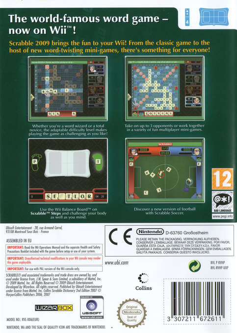 Scrabble Interactif - Dos