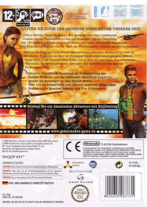 Secret Files : Tunguska dos