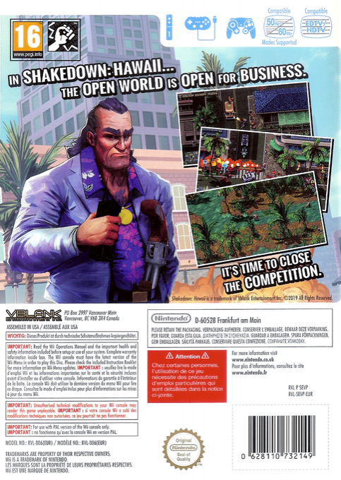 Shakedown : Hawaii dos