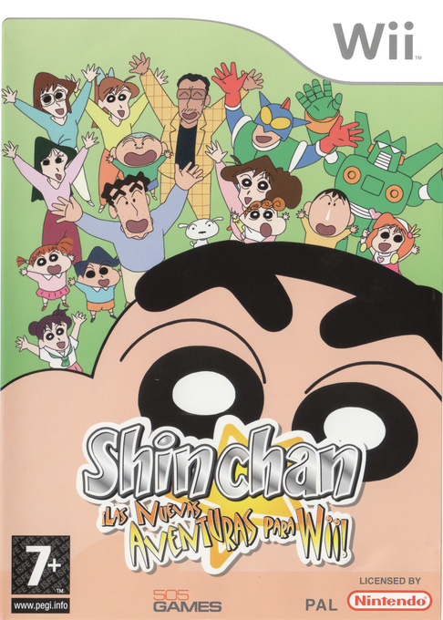Shin Chan The New Adventures For Wii