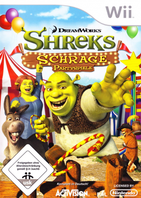 Shrek : La Fête Foraine en Délire : Mini-Jeux