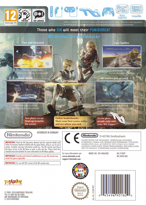 Sin & Punishment : Star Successor dos