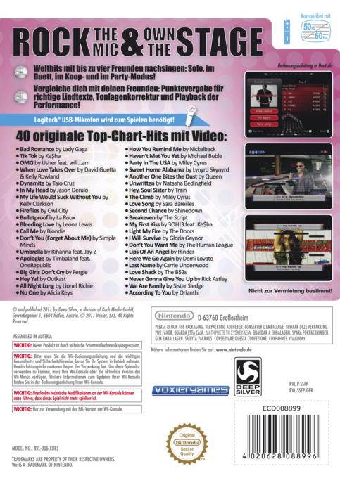 Sing 4 : The Hits Edition dos