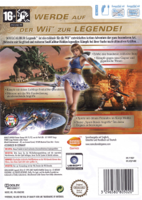 Soulcalibur: Legends dos