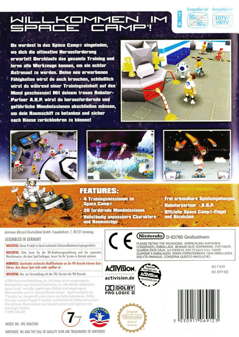 Space Camp : En route vers la Lune ! dos